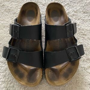 Black Birkenstock womens size 40